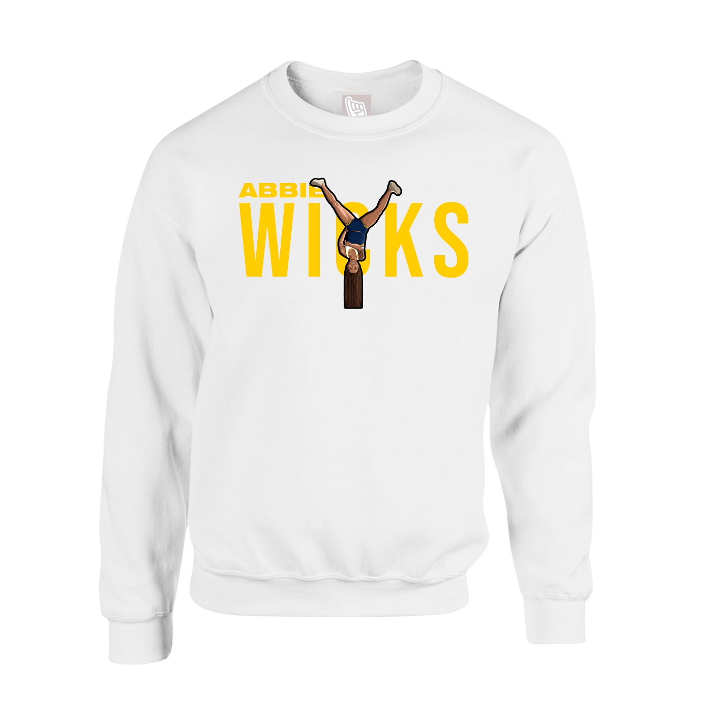 Fleece Crew — Player Name in White