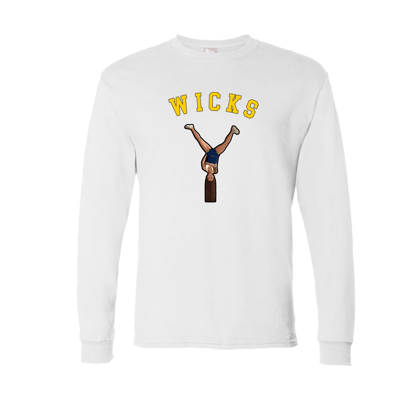 Long Sleeve Tee — Shirsey Arch in White