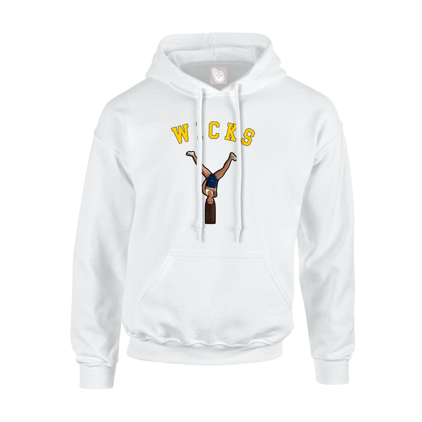 Youth Hoodie — Shirsey Arch in White