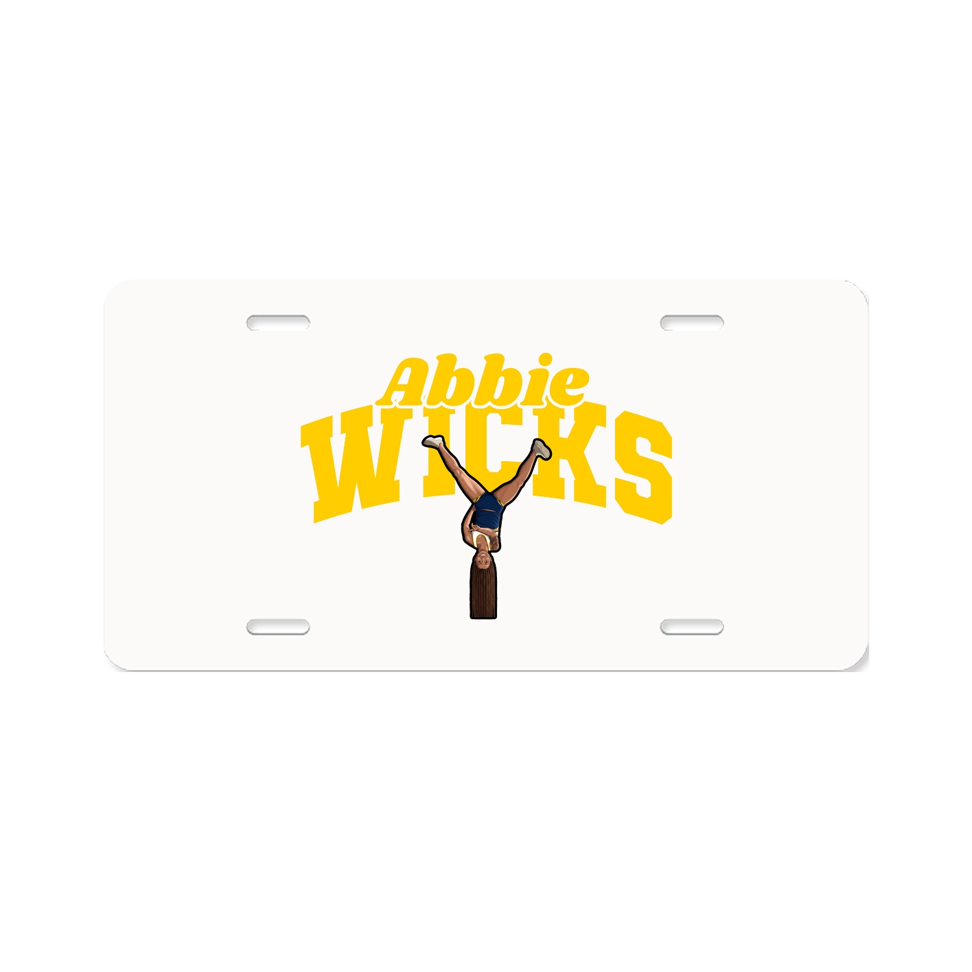 License Plate — Signature Arch in Classic
