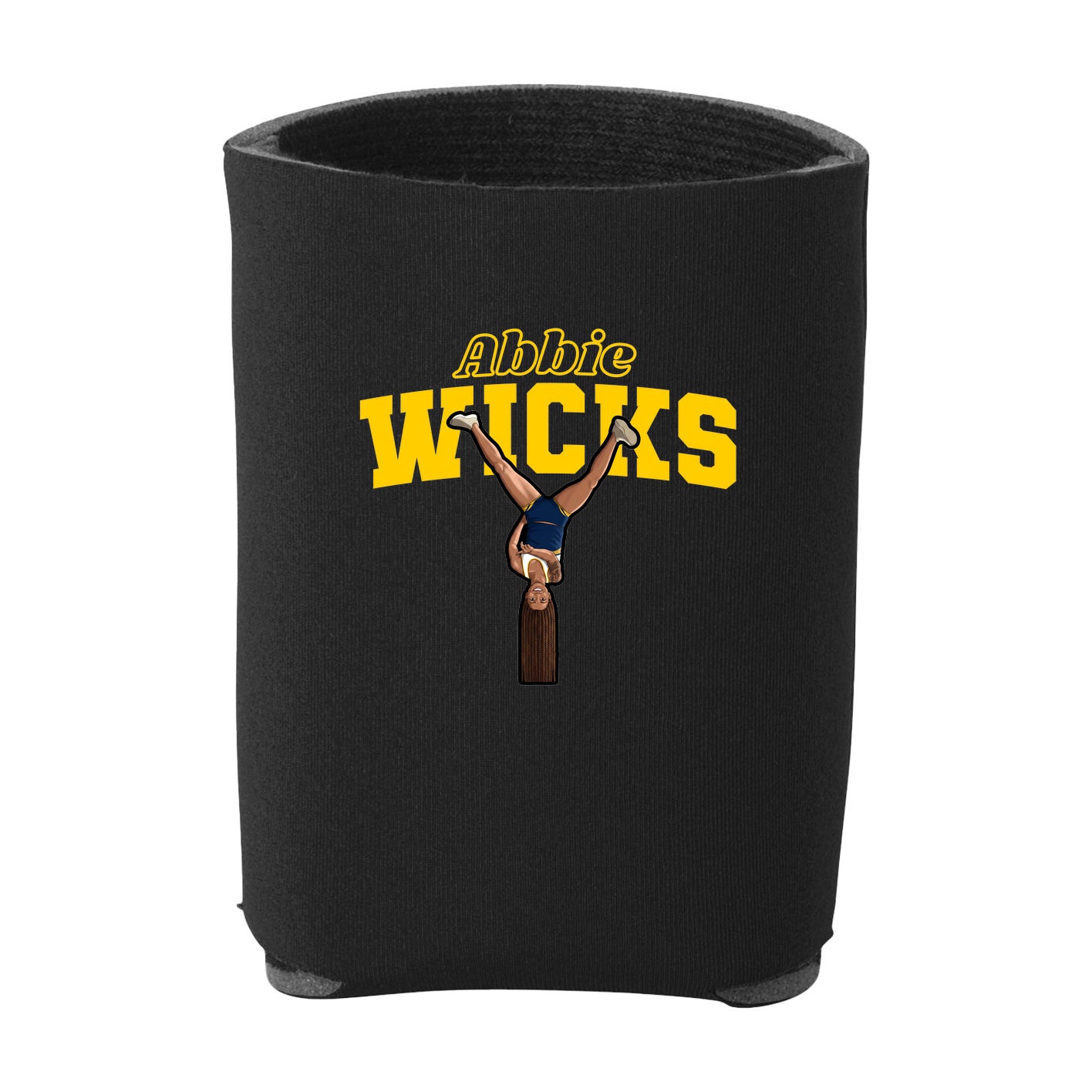 Can Holder — Name Arch in Black