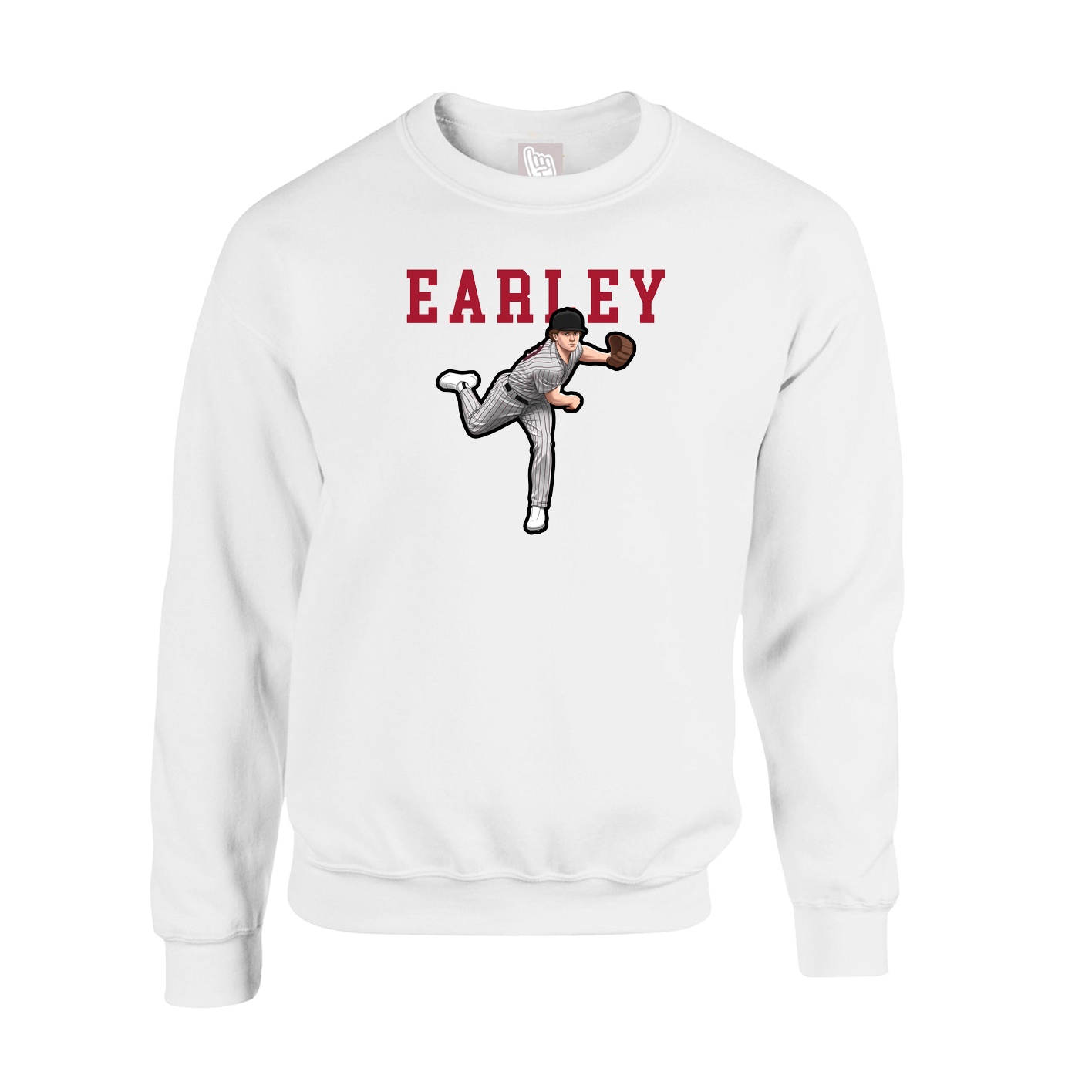 Fleece Crew — Shirsey in White