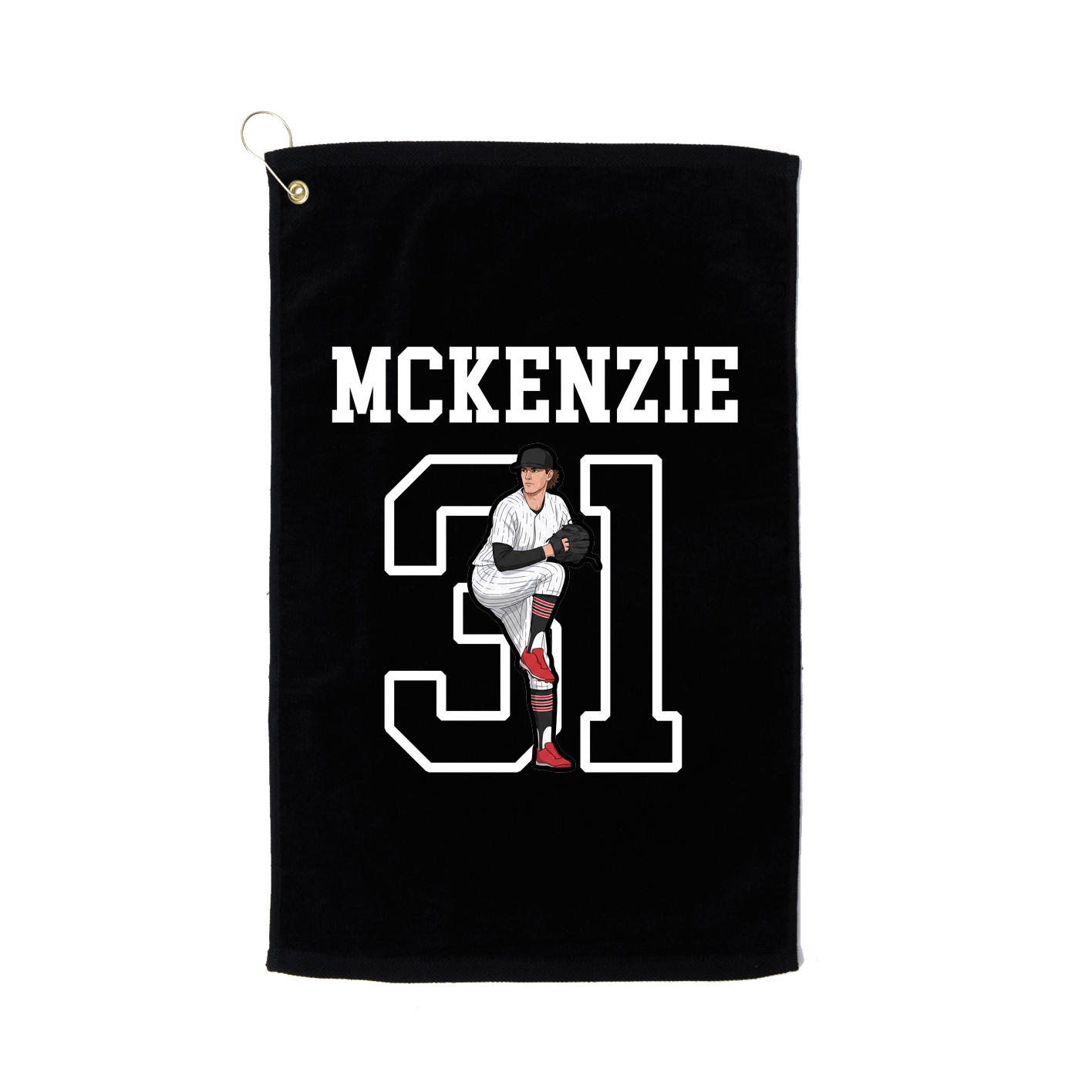 Golf Towel — Shirsey in Black