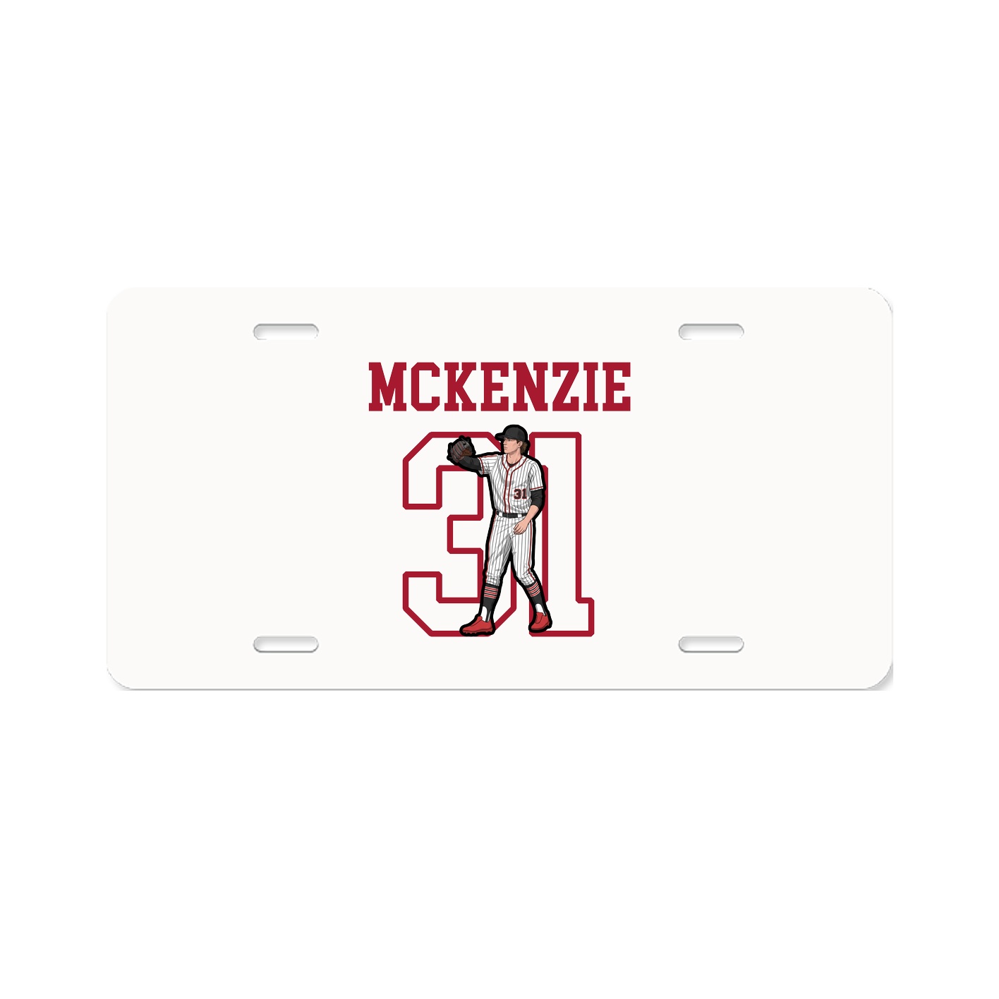 License Plate — Shirsey in Classic