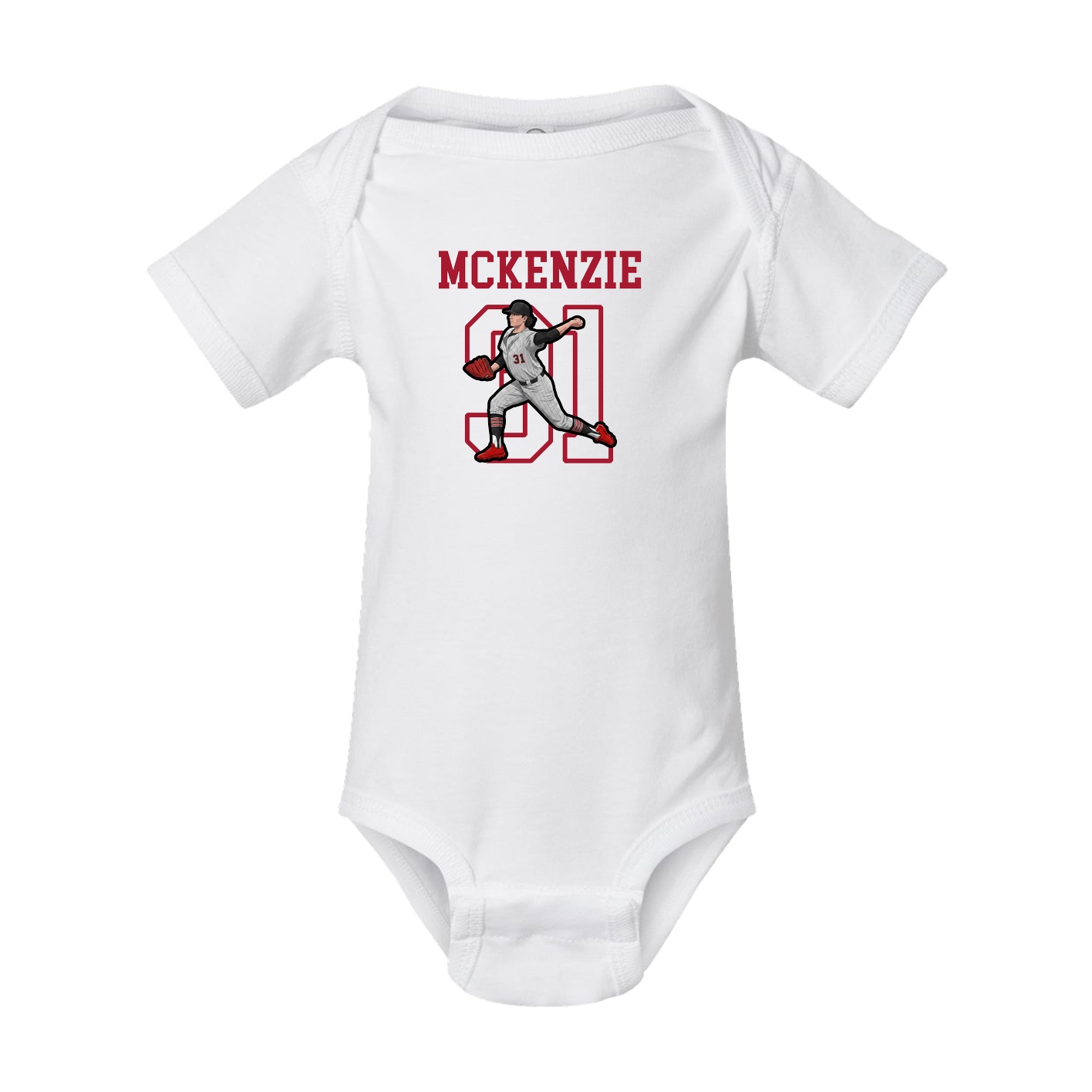 Baby Onesie — Shirsey in White