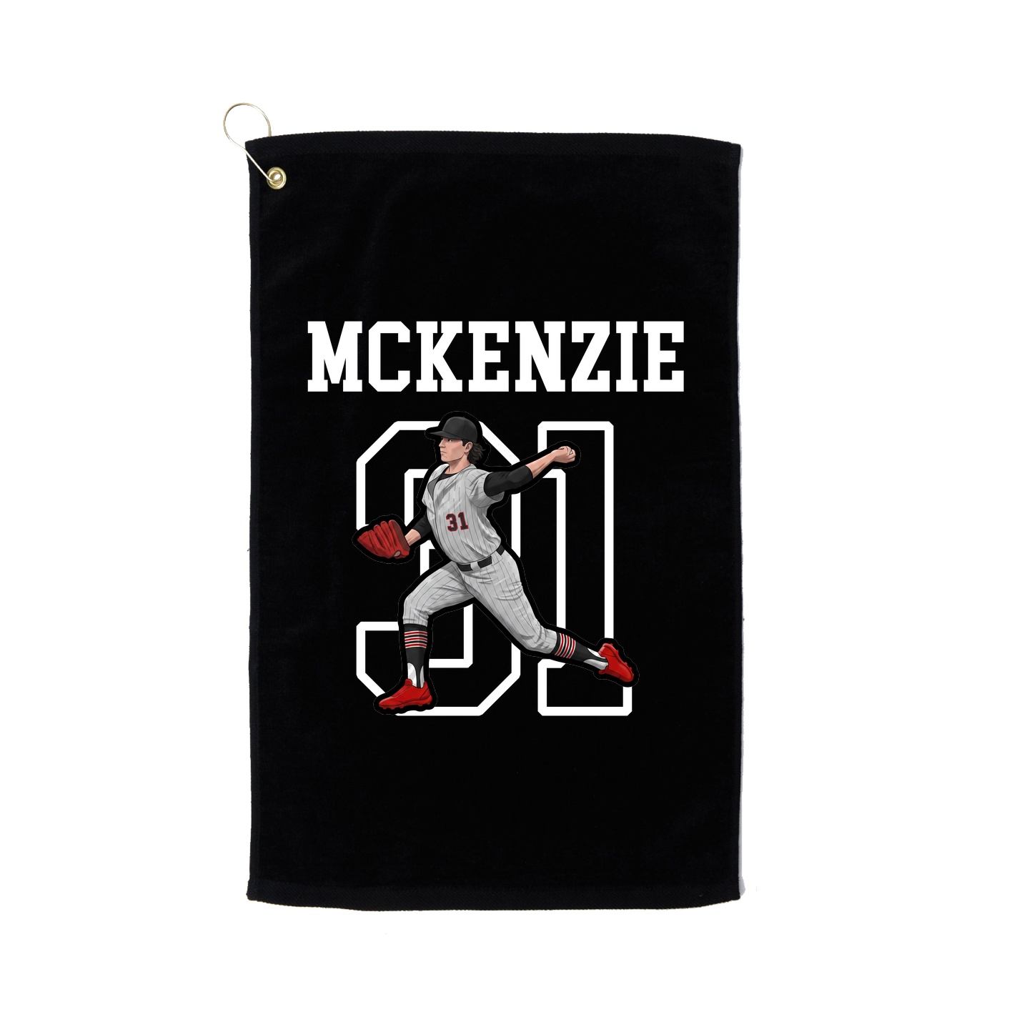 Golf Towel — Shirsey in Black