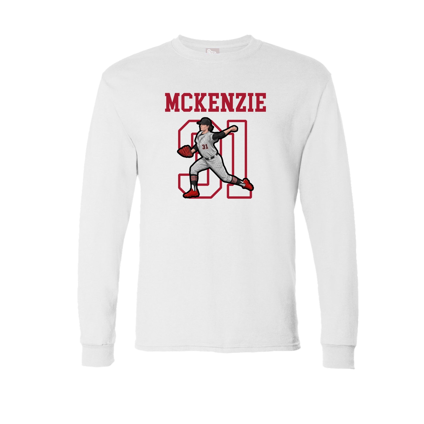 Long Sleeve Tee — Shirsey in White