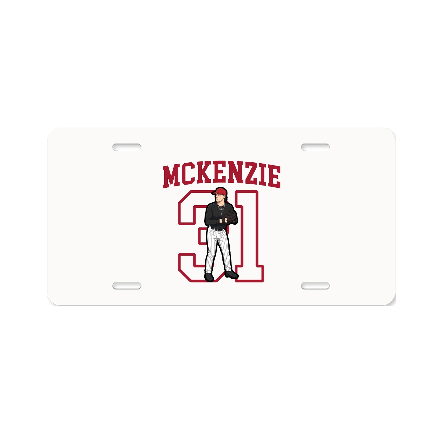 Aluminum License Plate