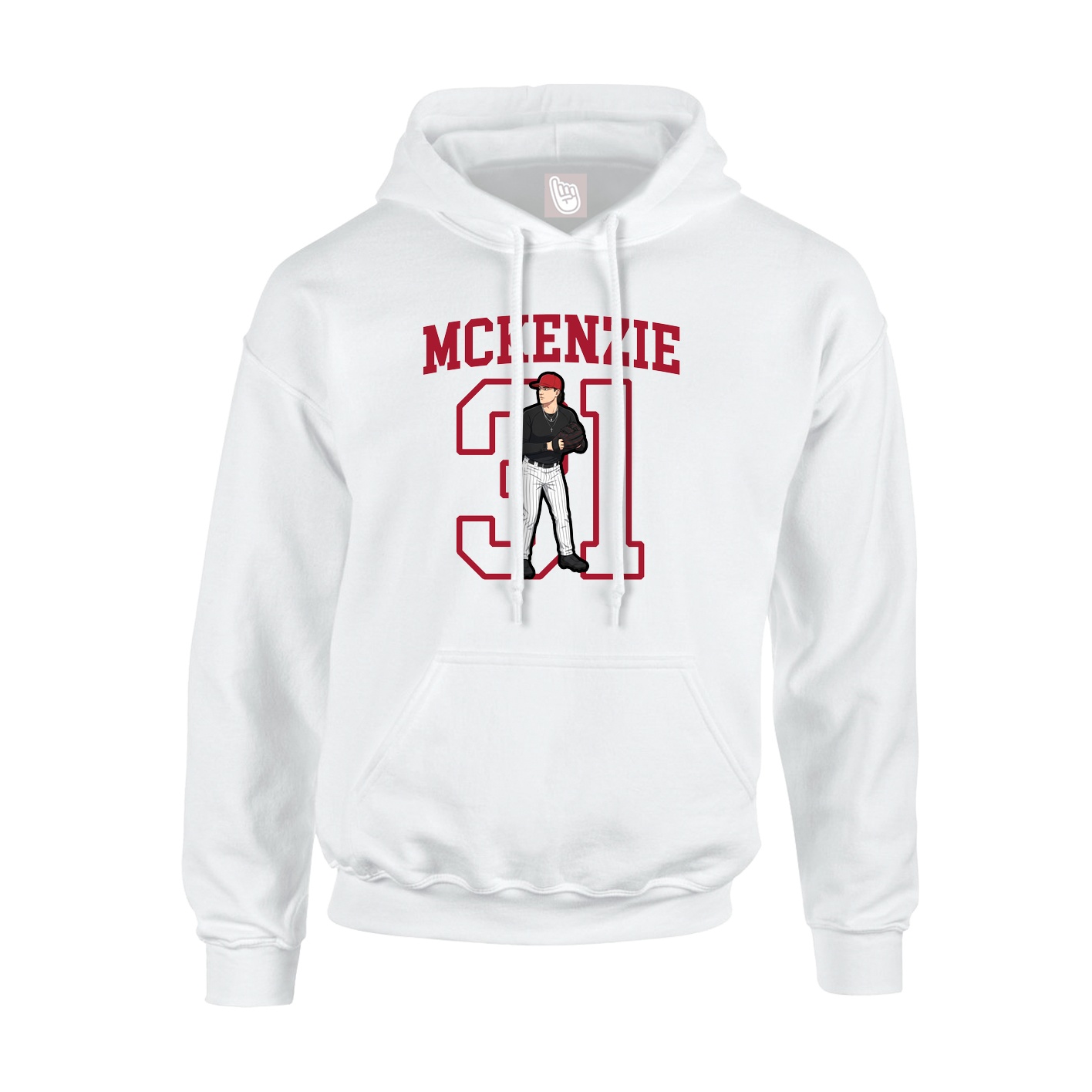 Youth Hoodie — Shirsey in White