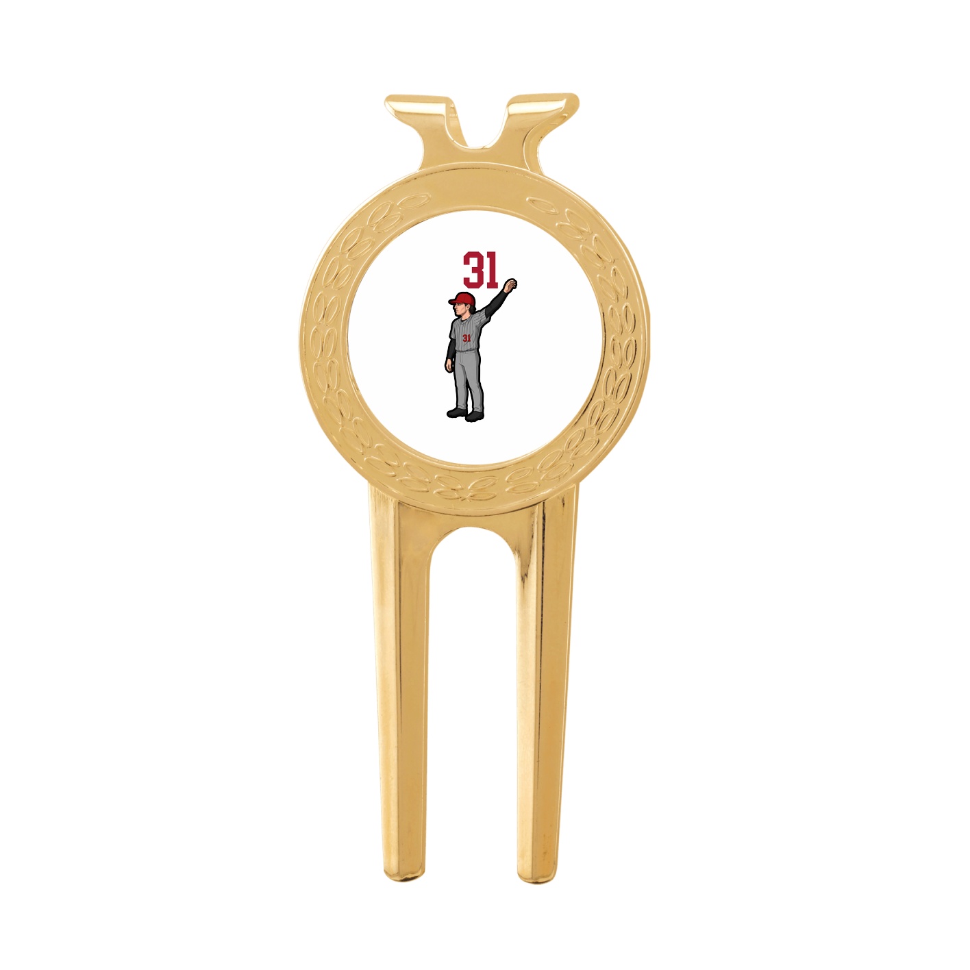 Divot Tool with Ball Marker — Number Top in Classic