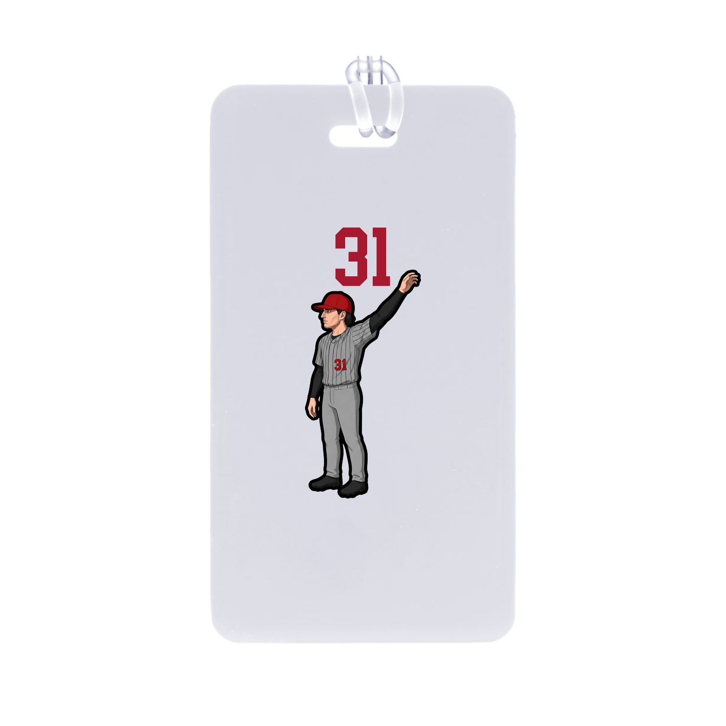 Bag Tag — Number Top in Classic