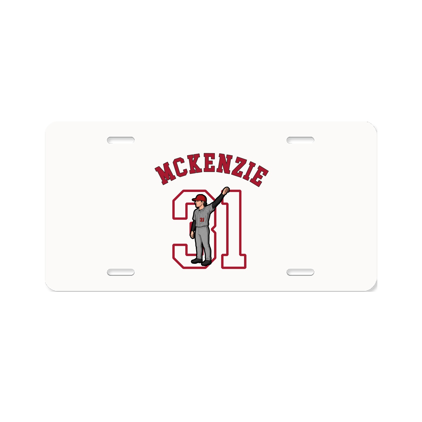 License Plate — Shirsey Arch in Classic