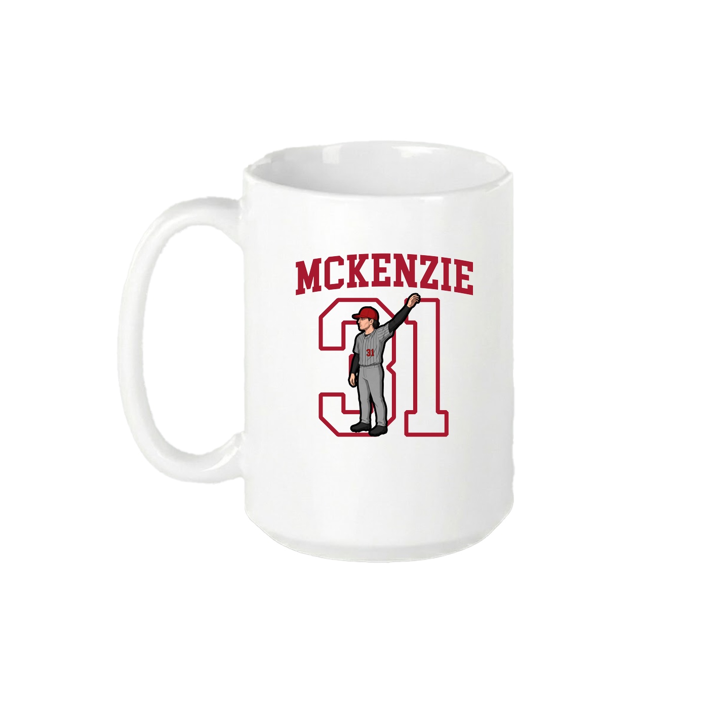 15oz Coffee Mug — Shirsey in White