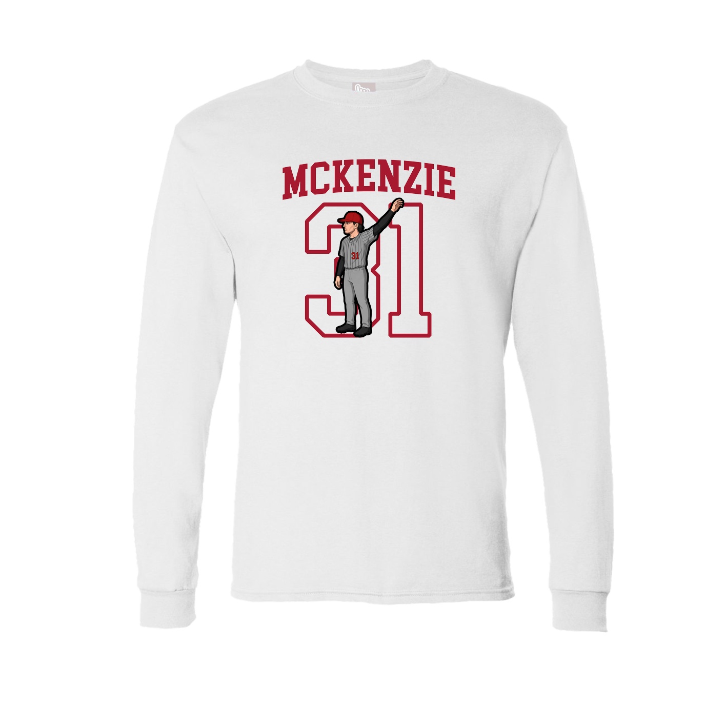 Long Sleeve Tee — Shirsey in White