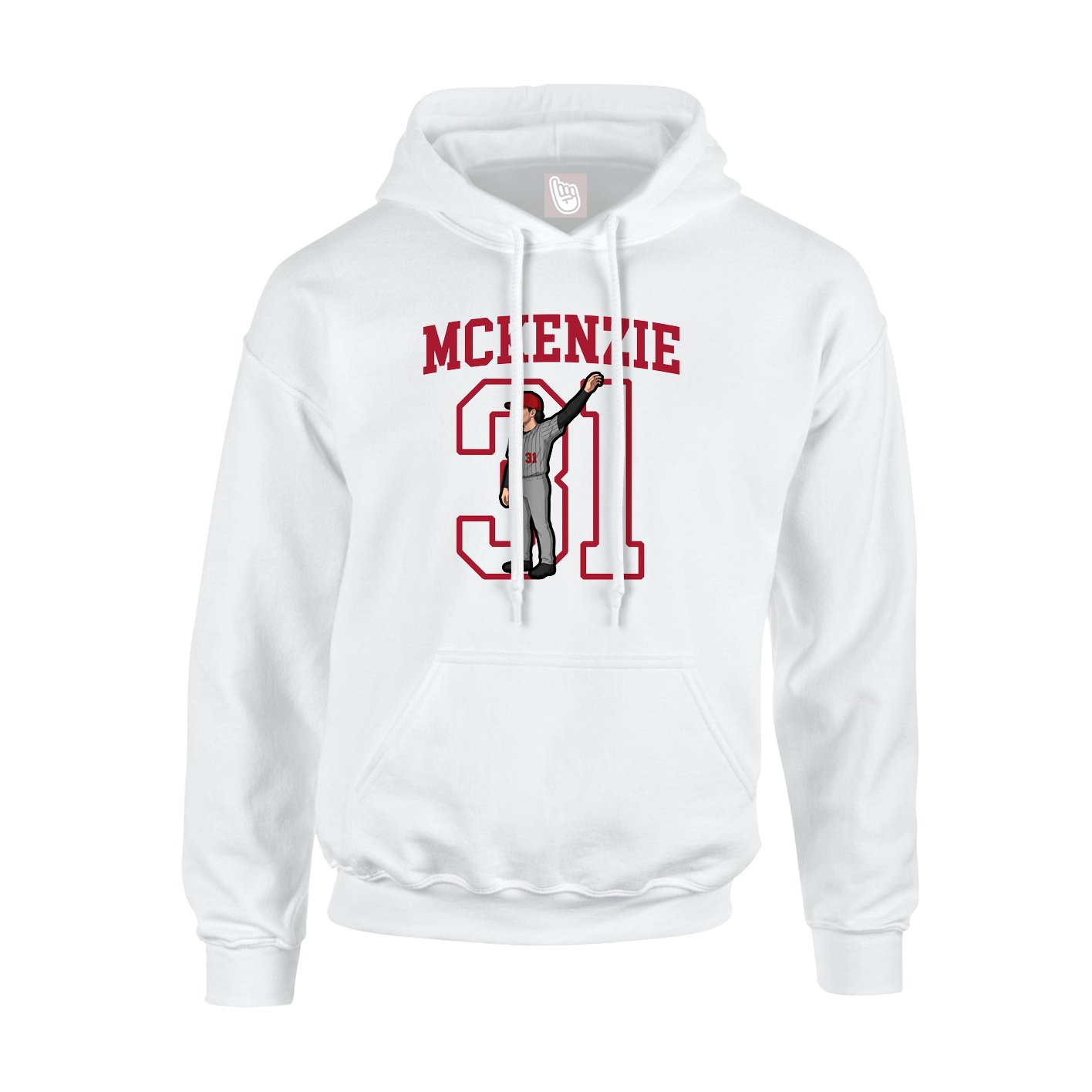 Youth Hoodie — Shirsey in White