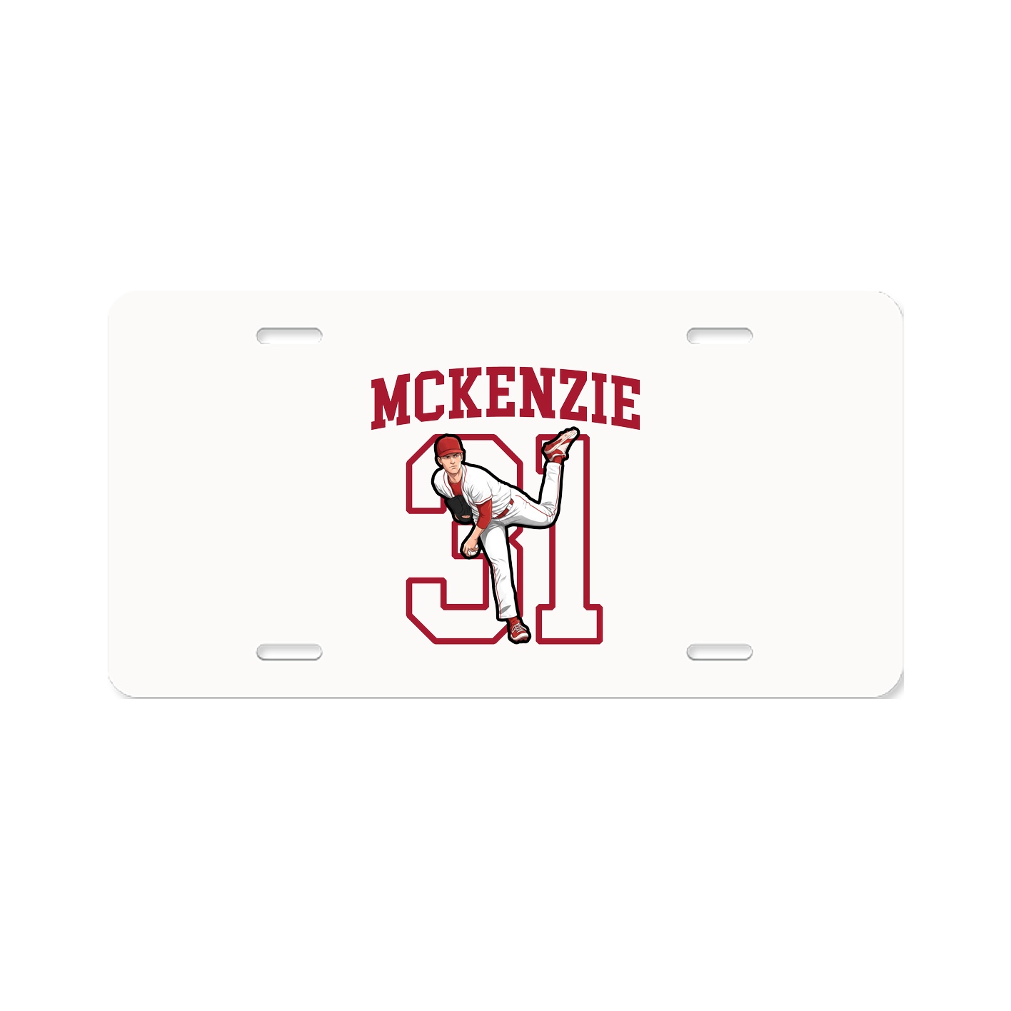 Aluminum License Plate