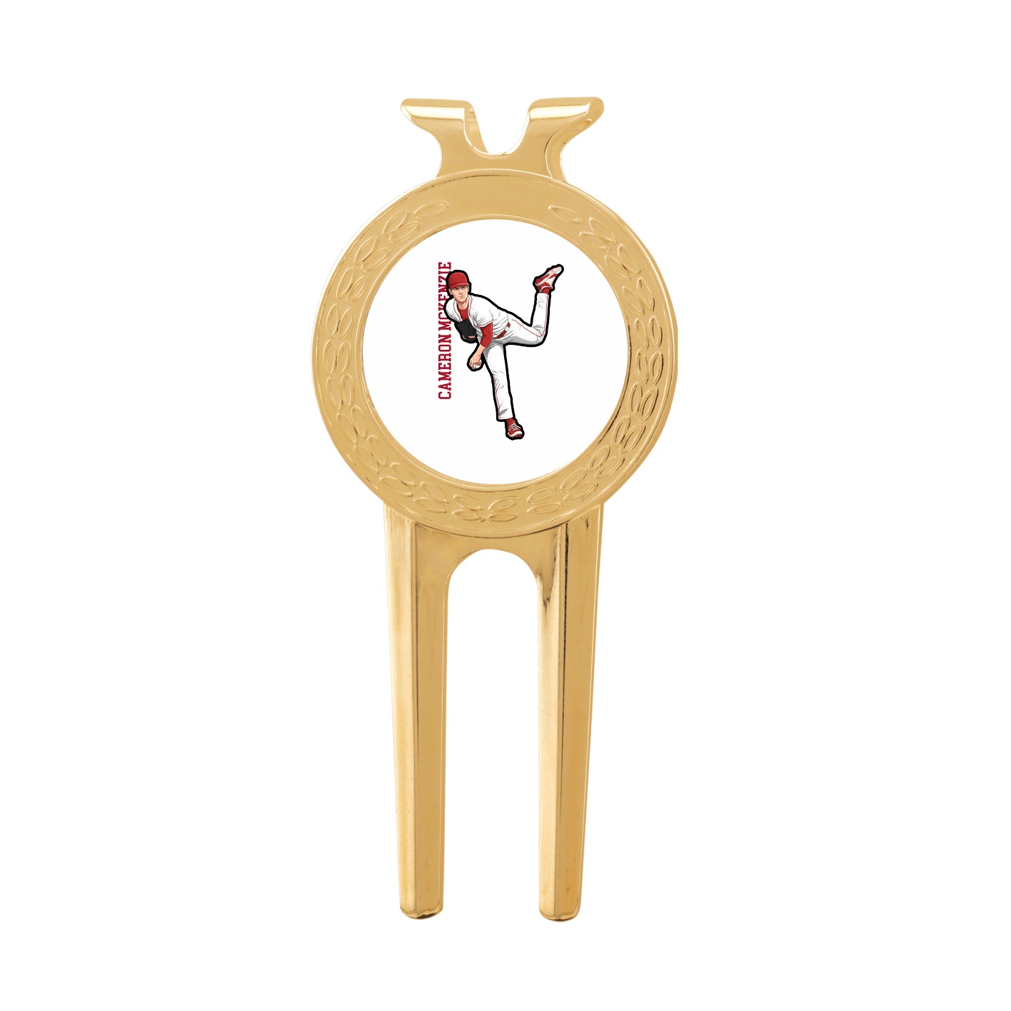 Divot Tool with Ball Marker — Name Vertical in Classic