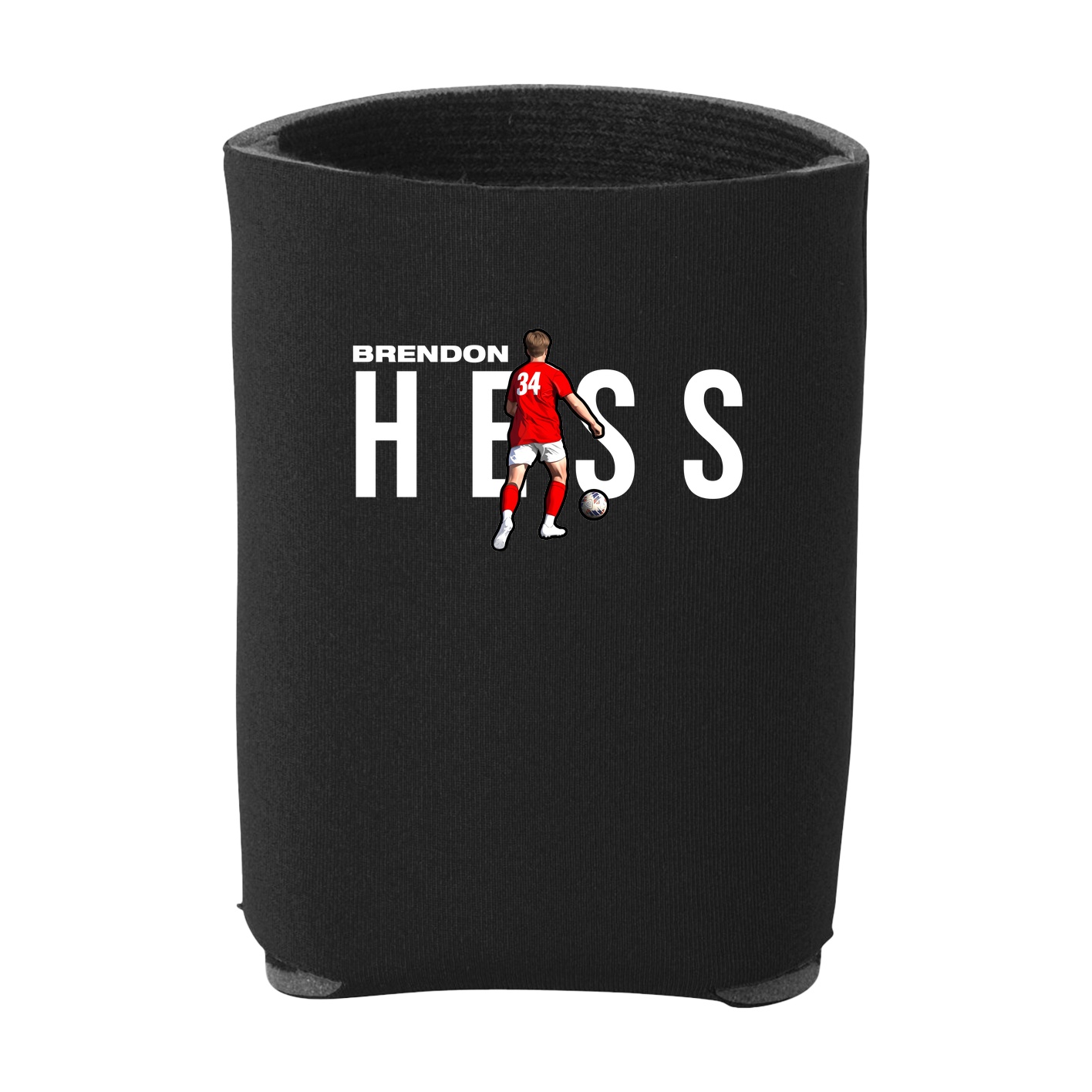 Can Holder — Player Name in Black