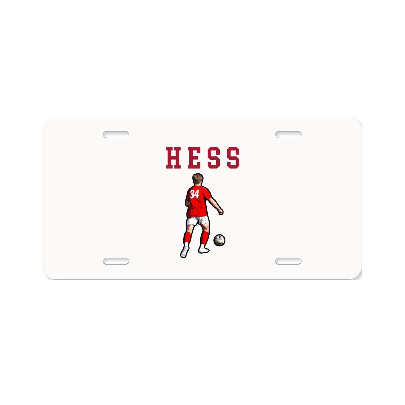 License Plate — Shirsey in Classic