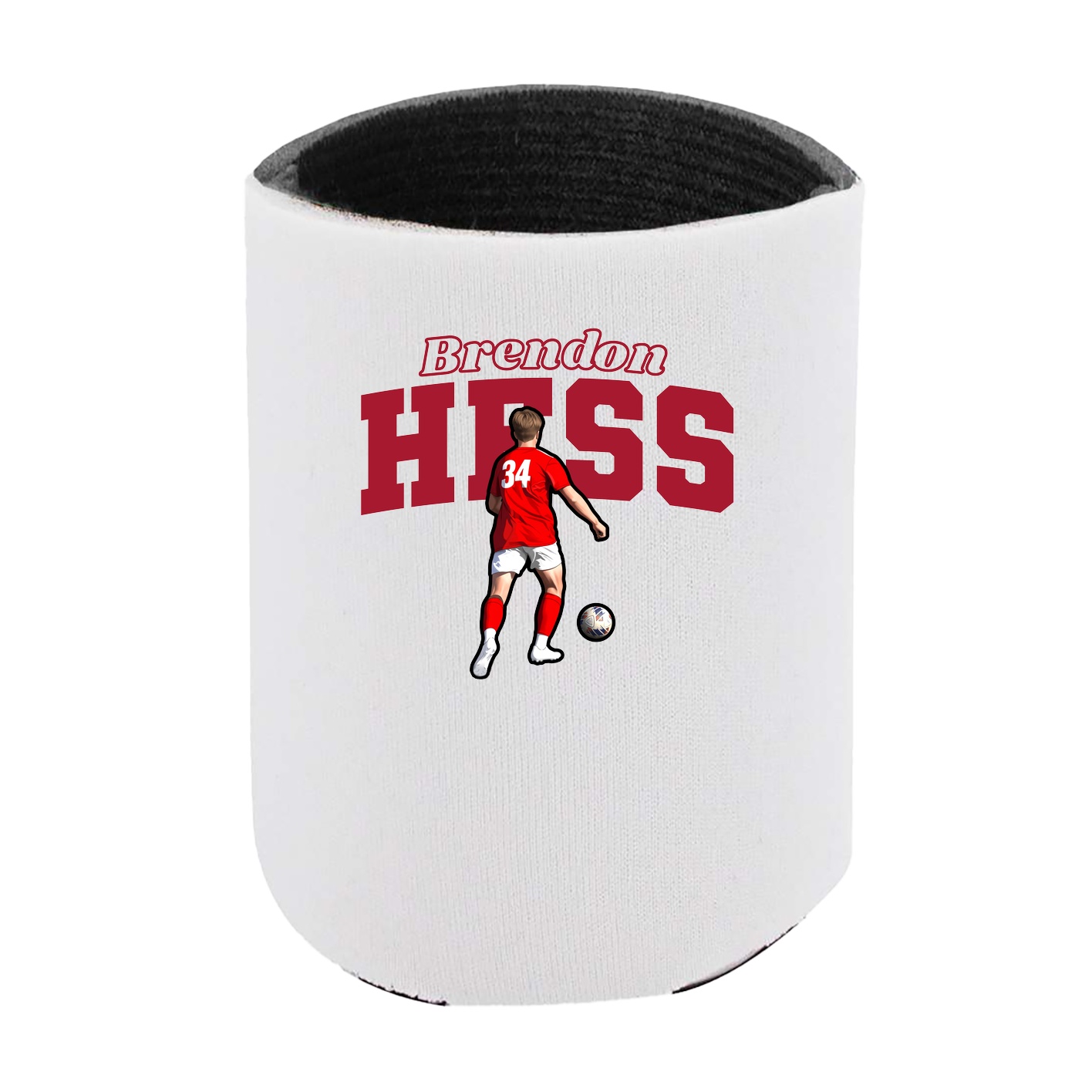Can Holder — Name Arch in White