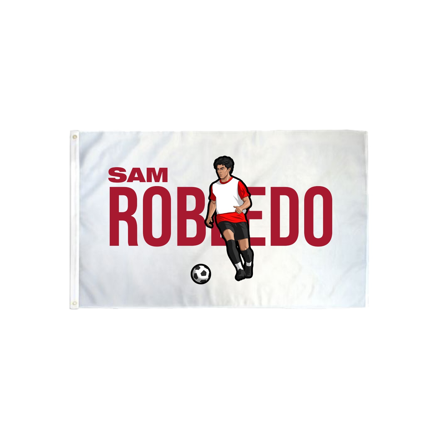 3x5 Flag — Player Name in Classic