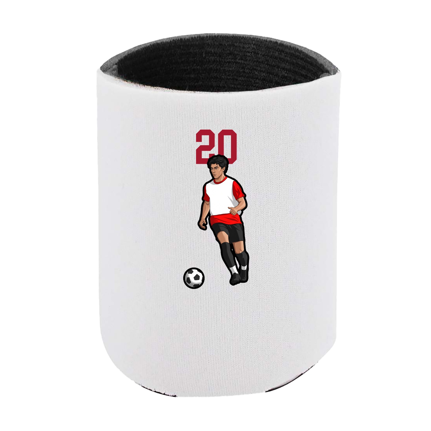 Can Holder — Number Top in White