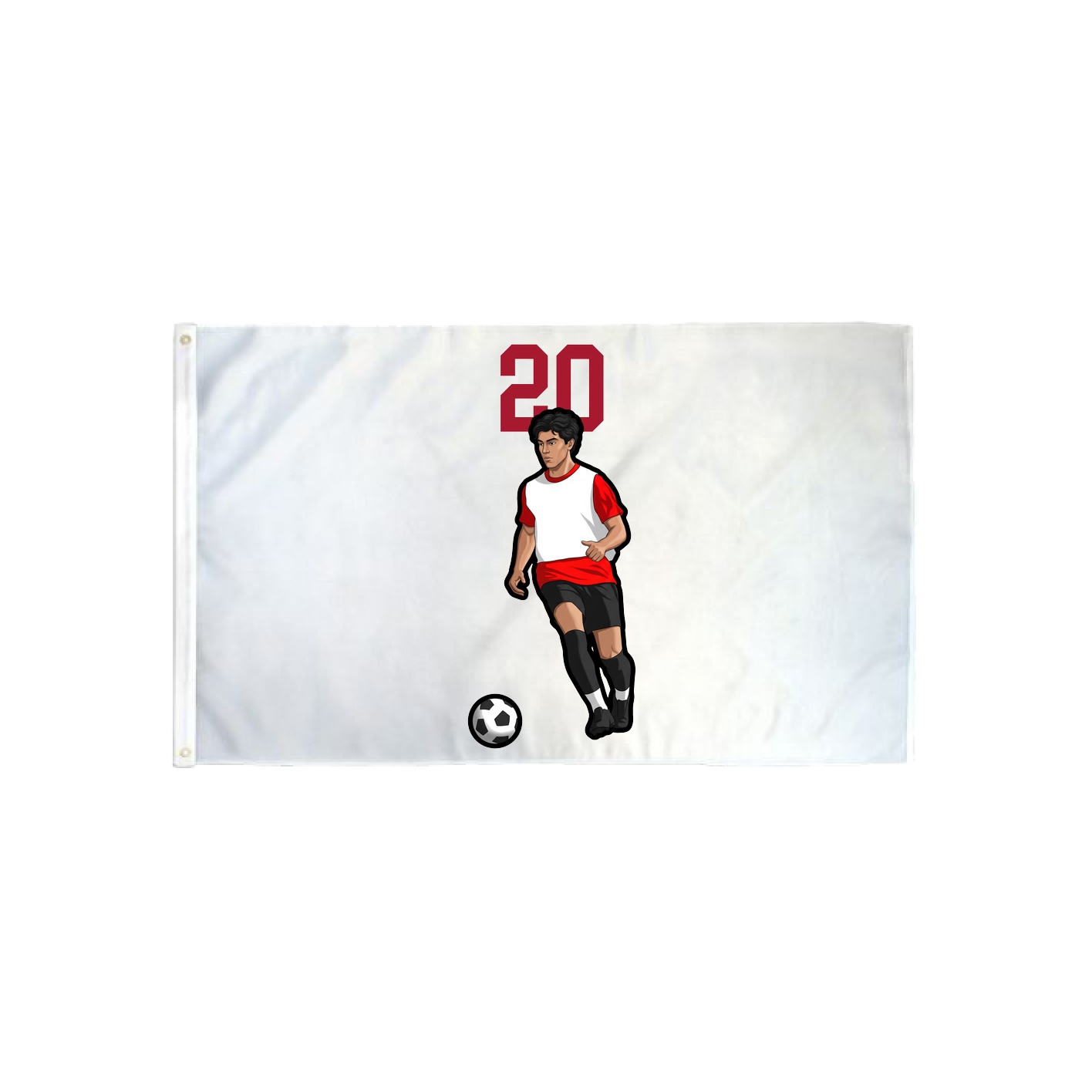 3x5 Flag — Number Top in Classic