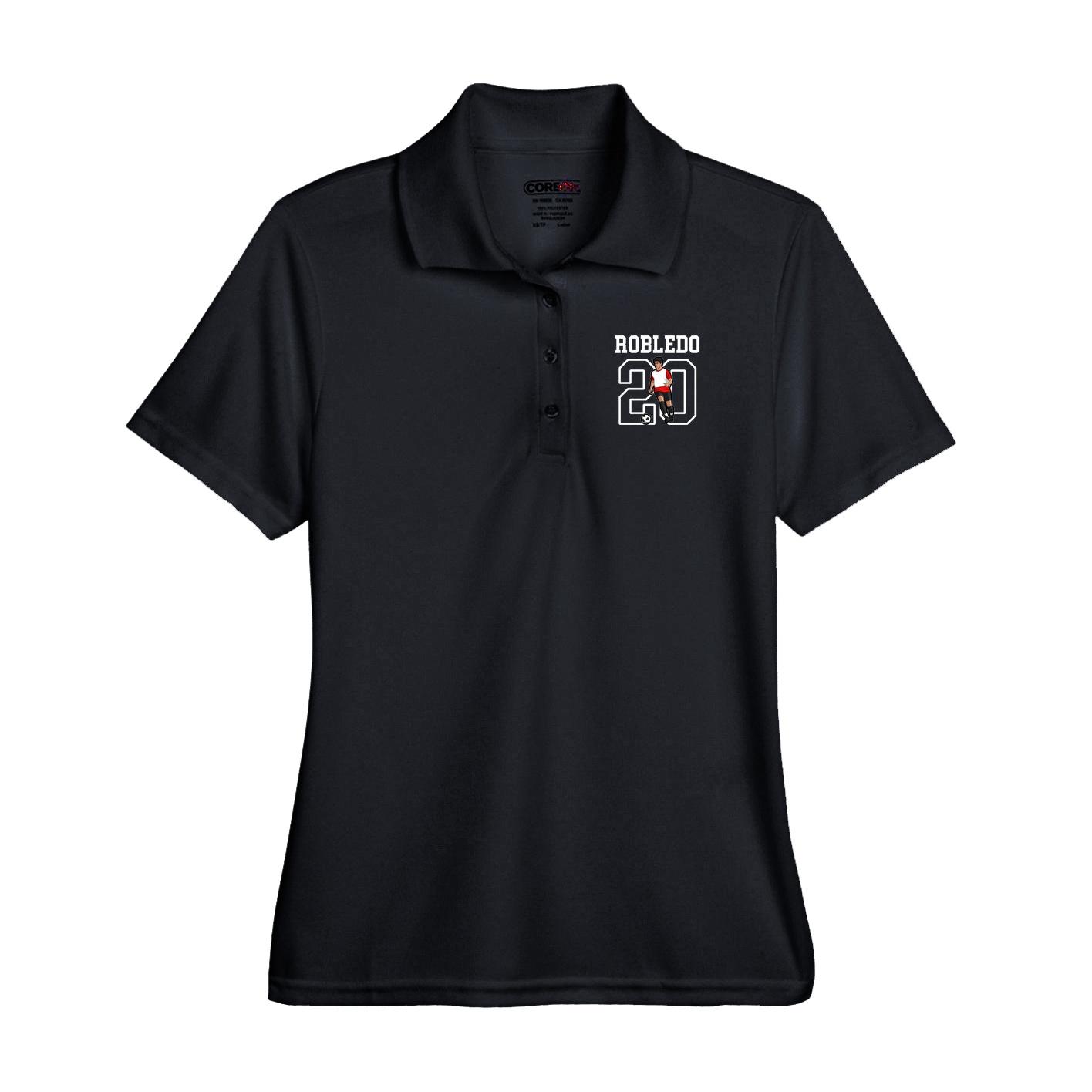 Performance Polo — Shirsey in Black