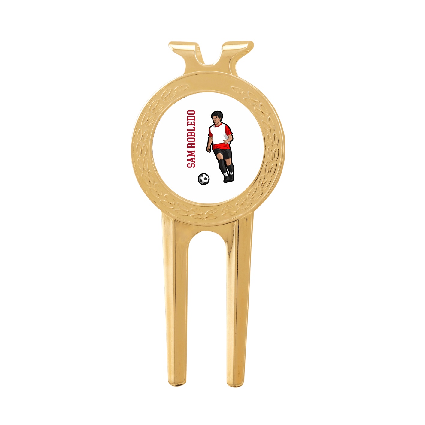 Divot Tool with Ball Marker — Name Vertical in Classic