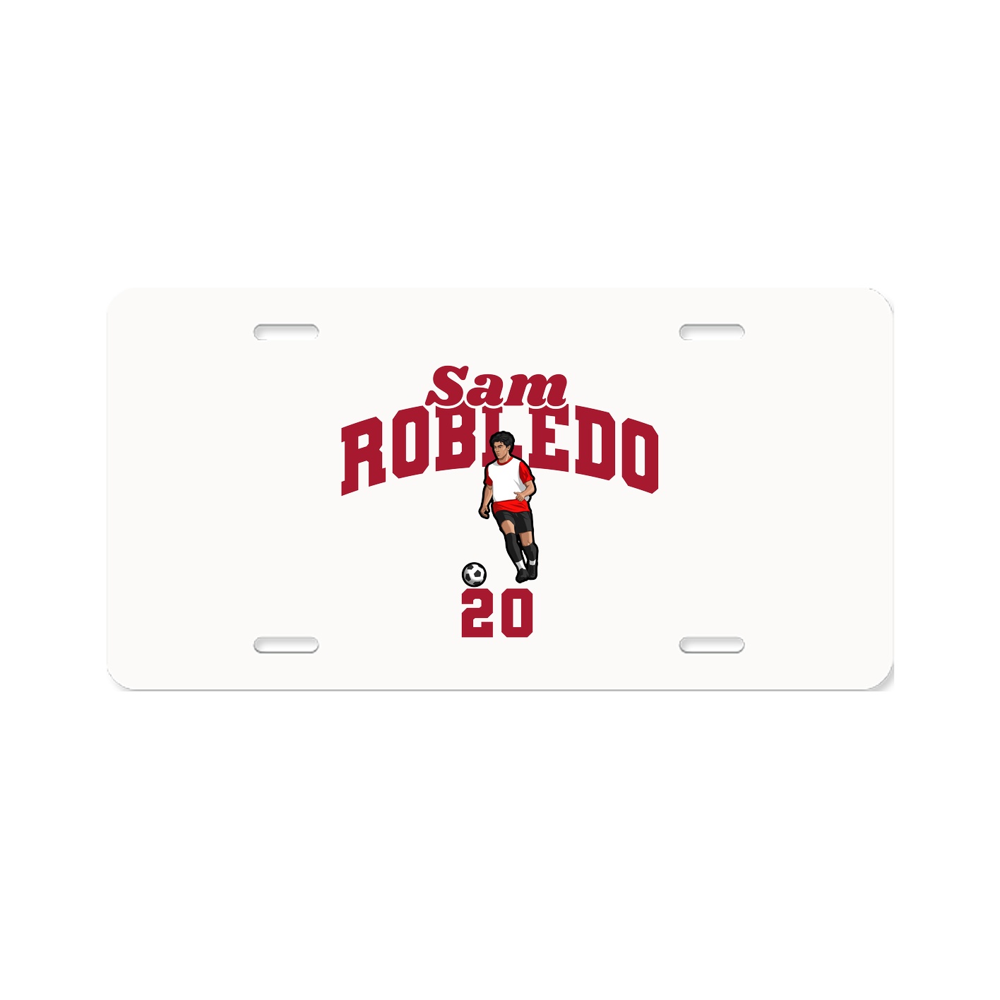 License Plate — Signature Arch in Classic
