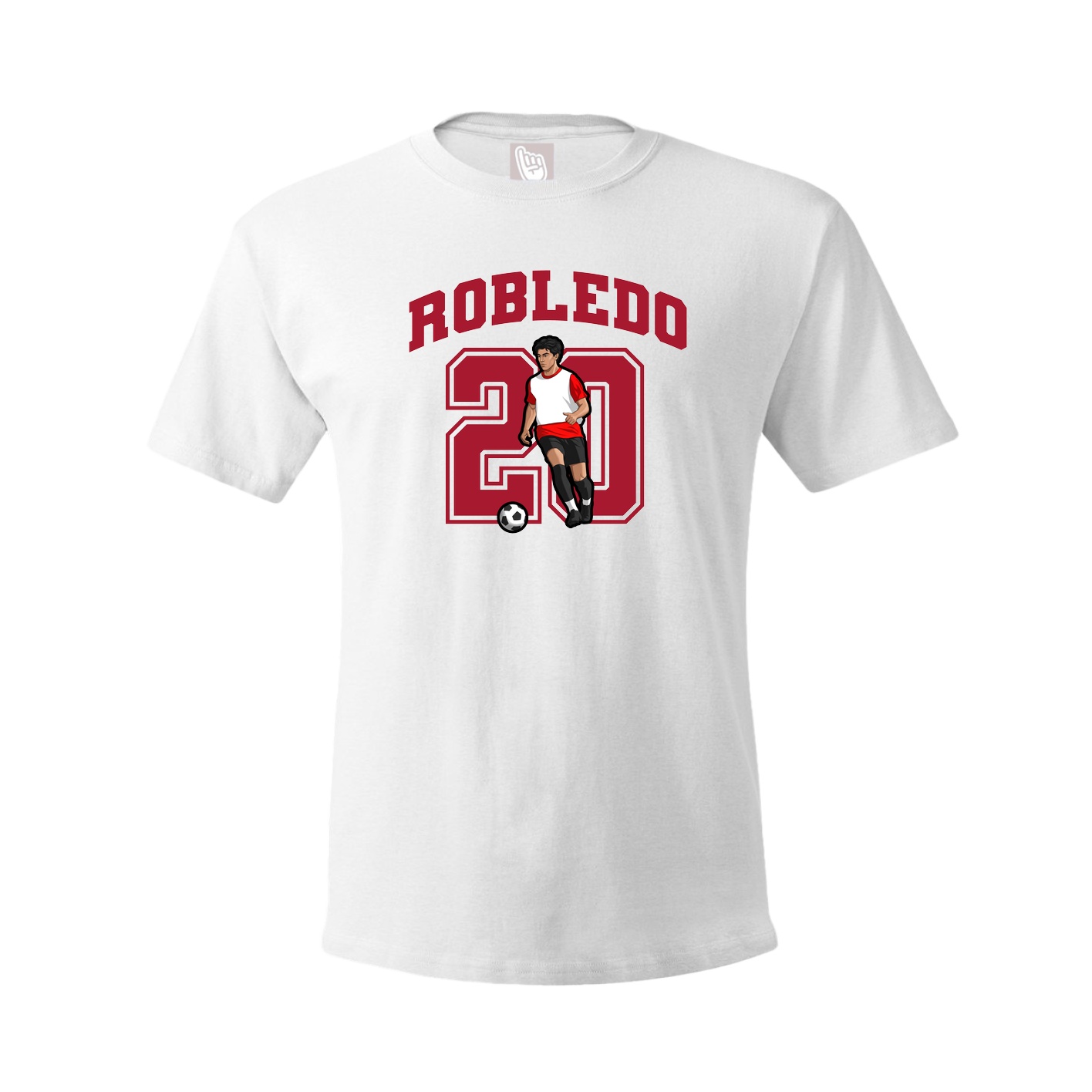 Tee — Number in White