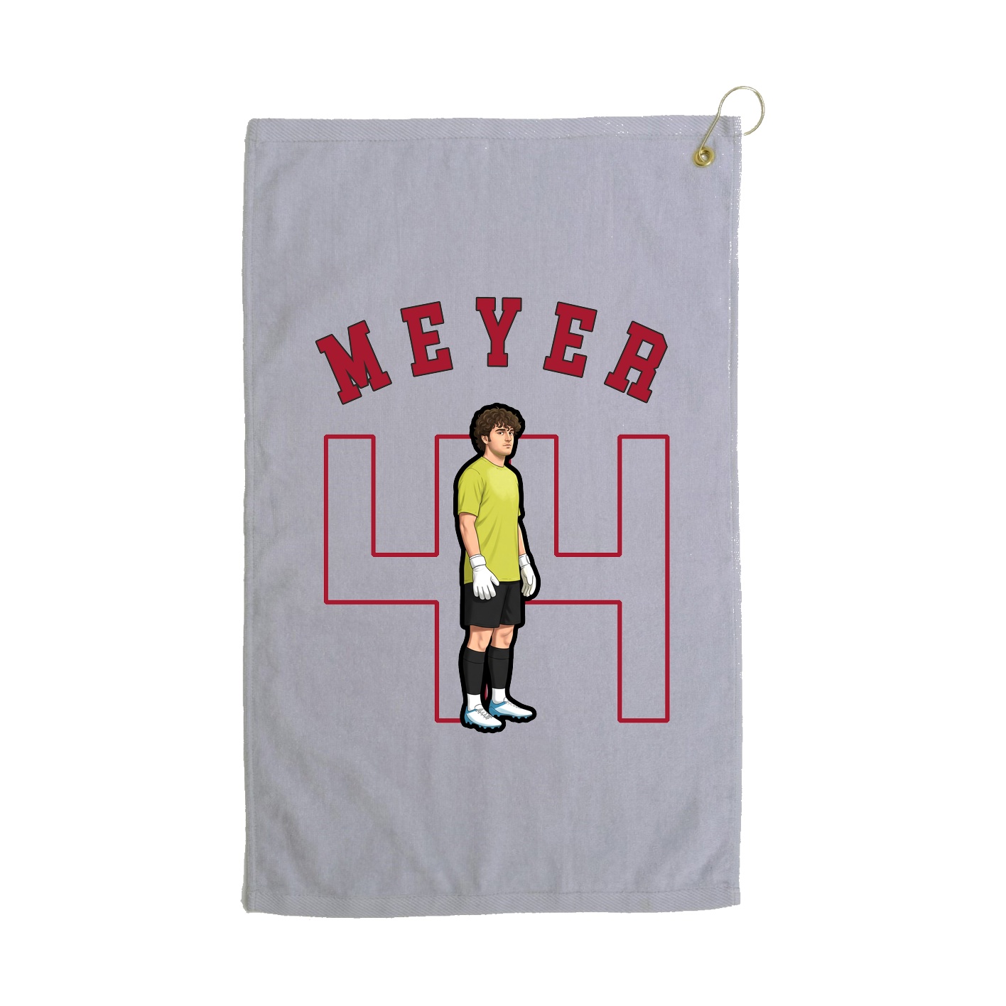 Golf Towel — Shirsey Arch in Grey