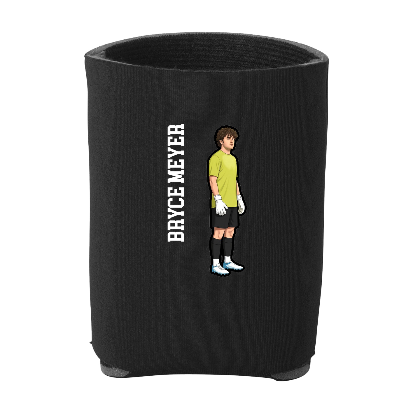 Can Holder — Name Vertical in Black