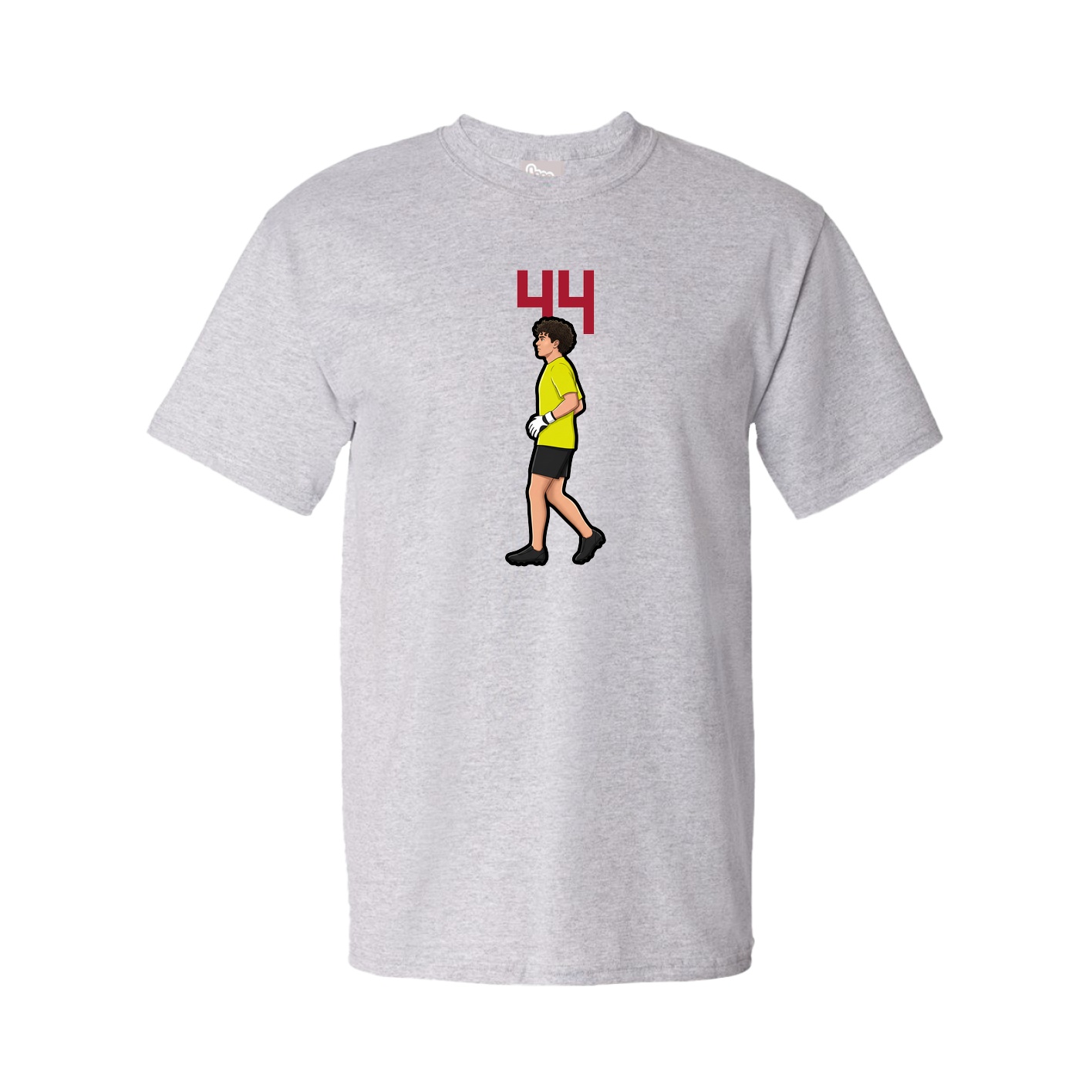 Tee — Number Top in Grey