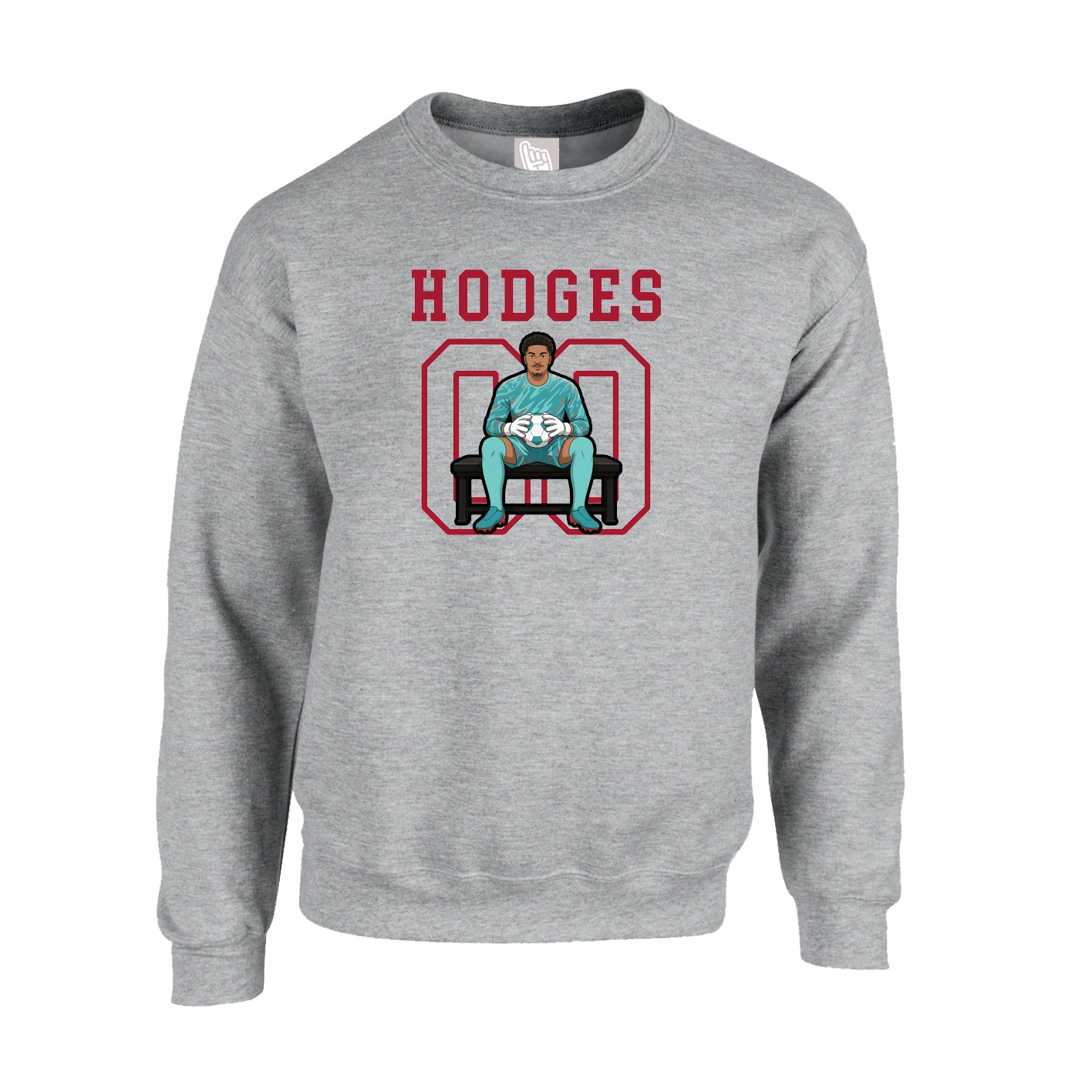 Fleece Crew — Shirsey in Grey