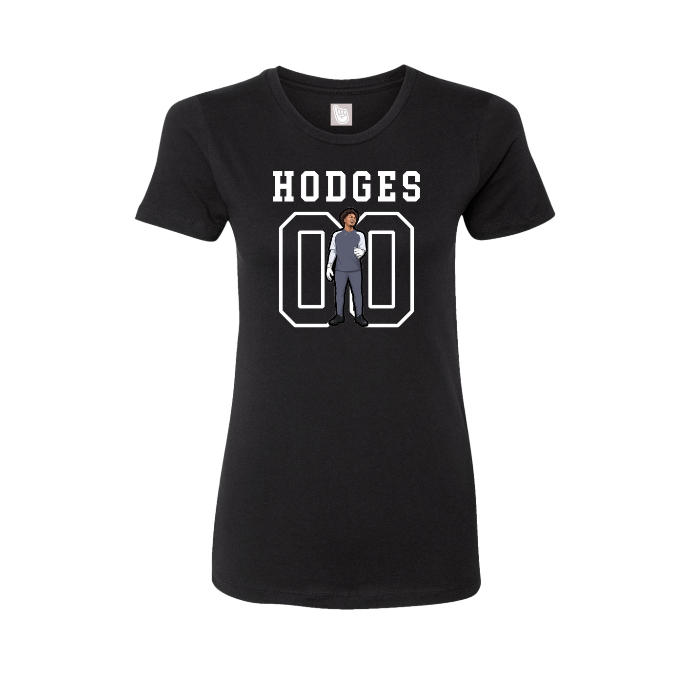Fitted Women's Tee — Shirsey in Black