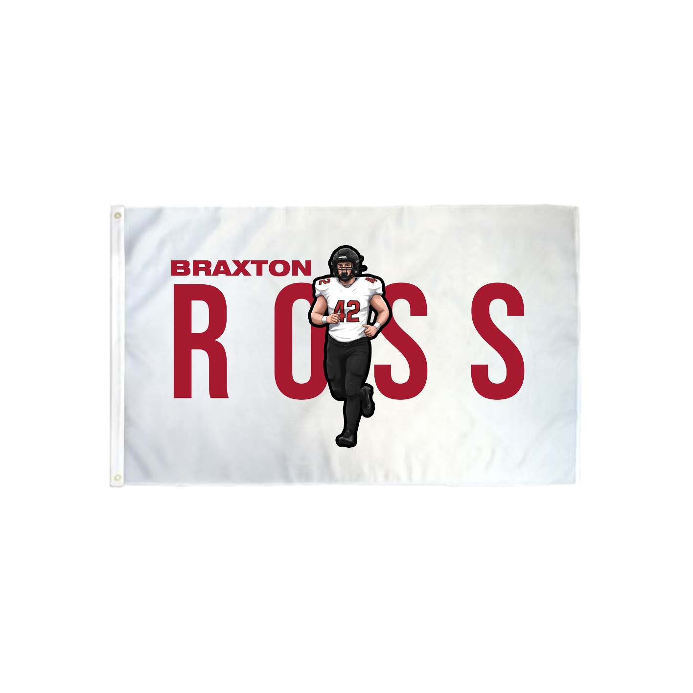 3x5 Flag — Player Name in Classic