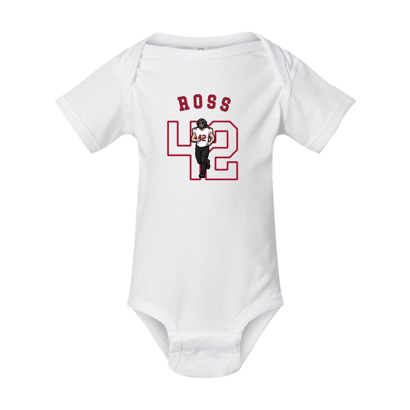 Baby Onesie — Shirsey Arch in White