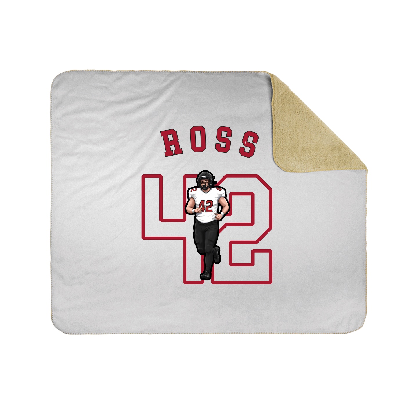 Throw Blanket — Shirsey Arch in White