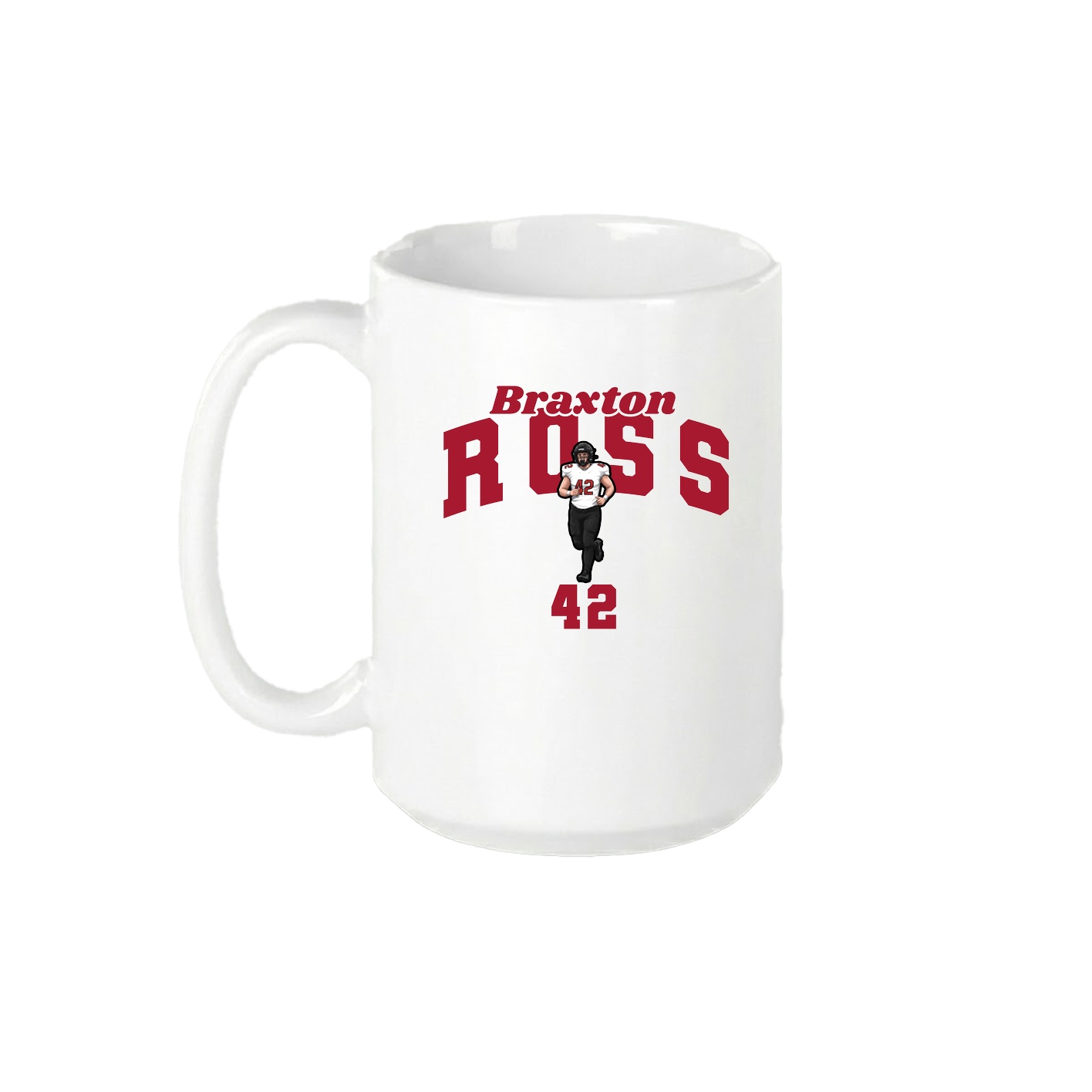 15oz Coffee Mug — Signature Arch in White