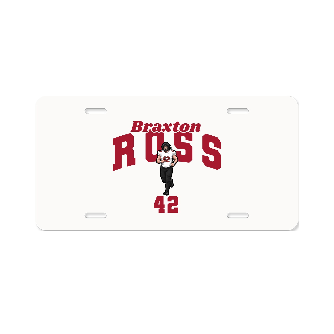 License Plate — Signature Arch in Classic