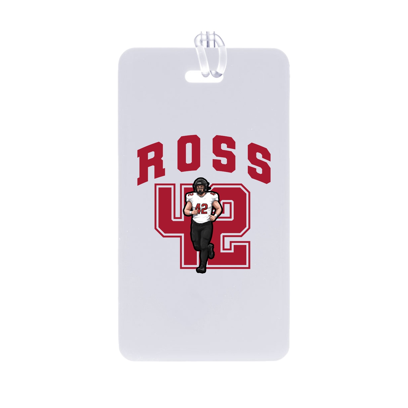 Bag Tag — Number in Classic