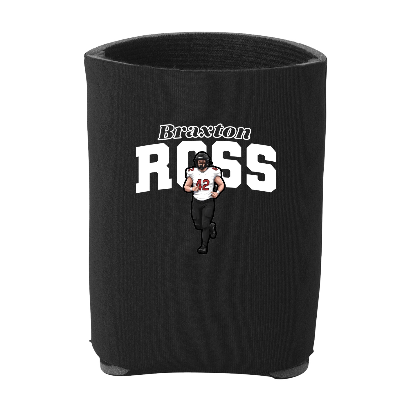 Can Holder — Name Arch in Black