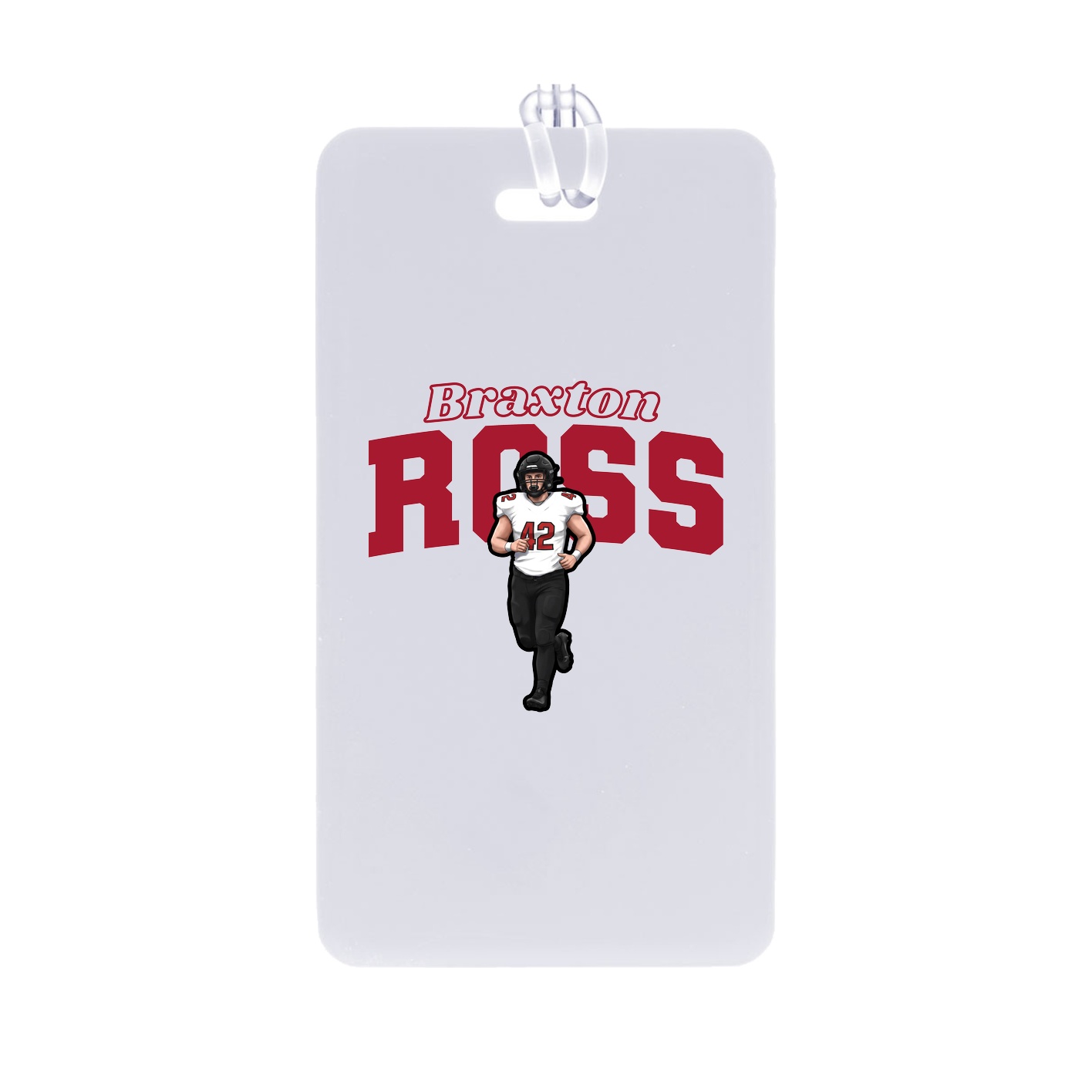 Bag Tag — Name Arch in Classic