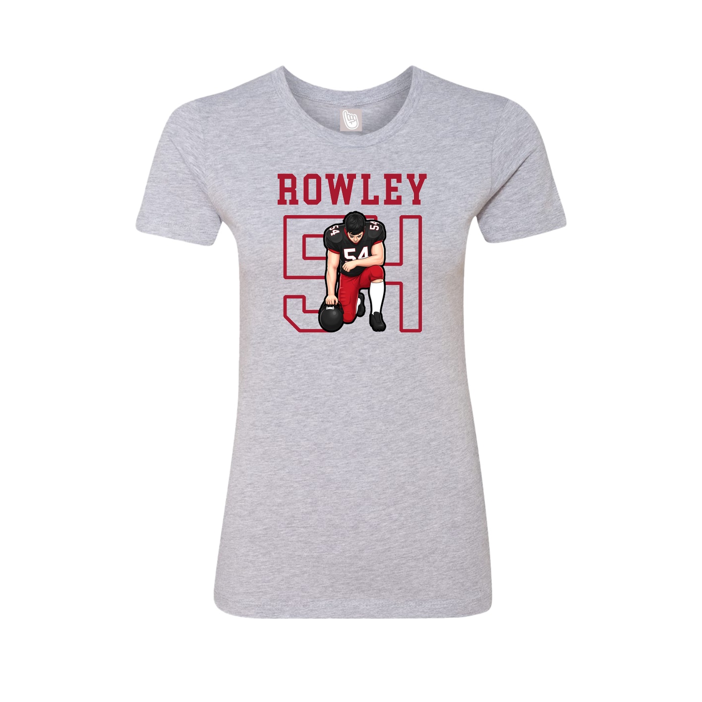 Fitted Women's Tee — Shirsey in Grey