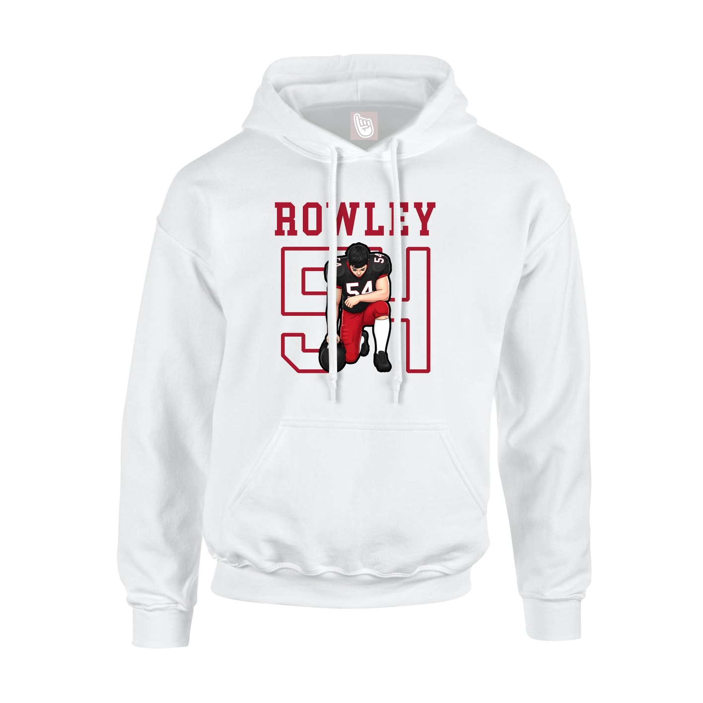 Youth Hoodie — Shirsey in White