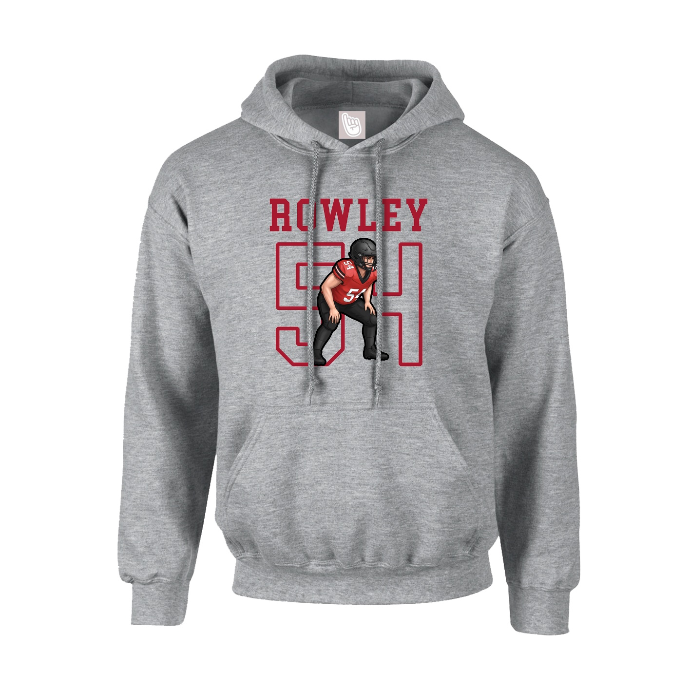 Hoodie — Shirsey in Grey