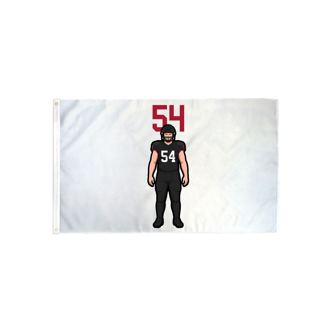 3x5 Flag — Number Top in Classic
