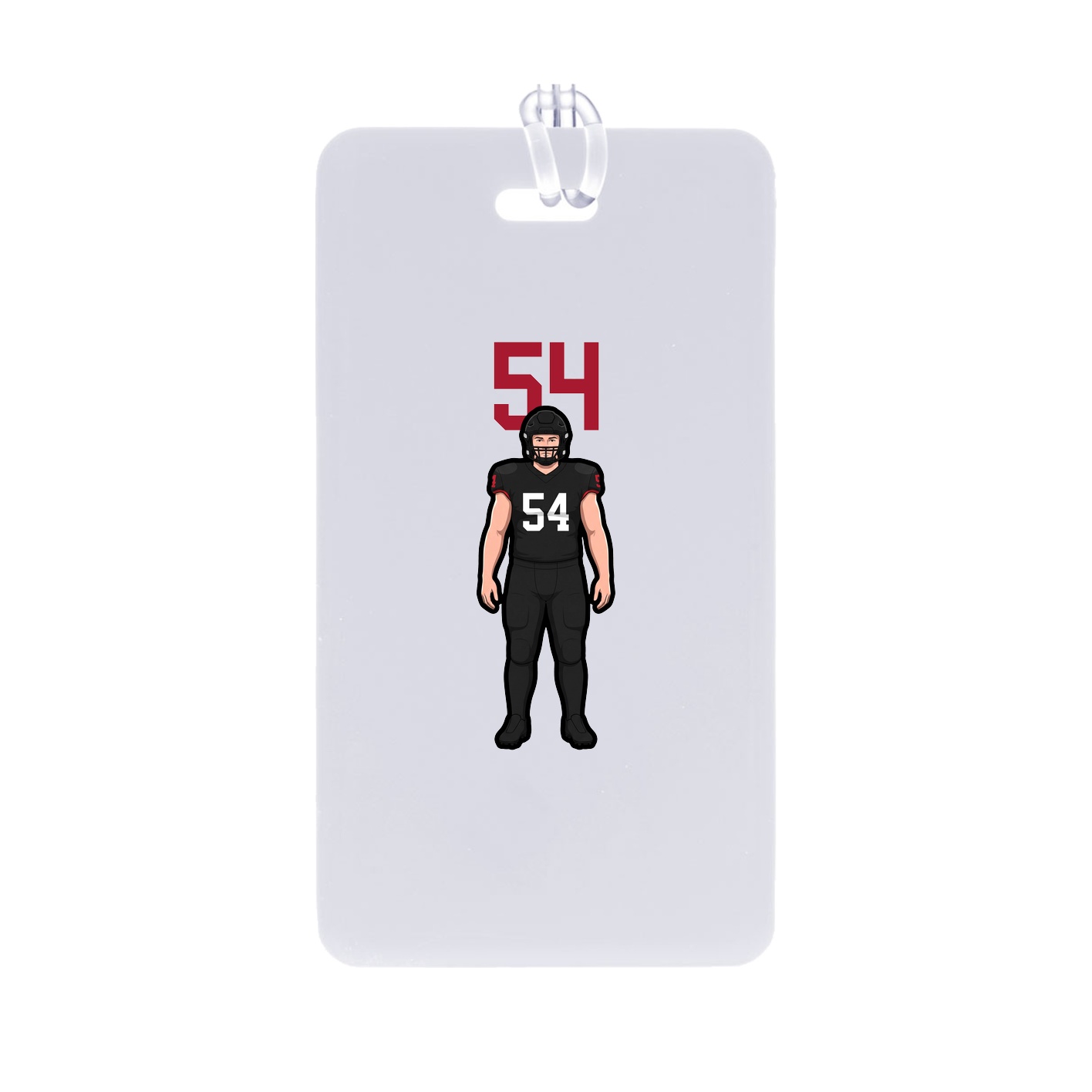 Bag Tag — Number Top in Classic