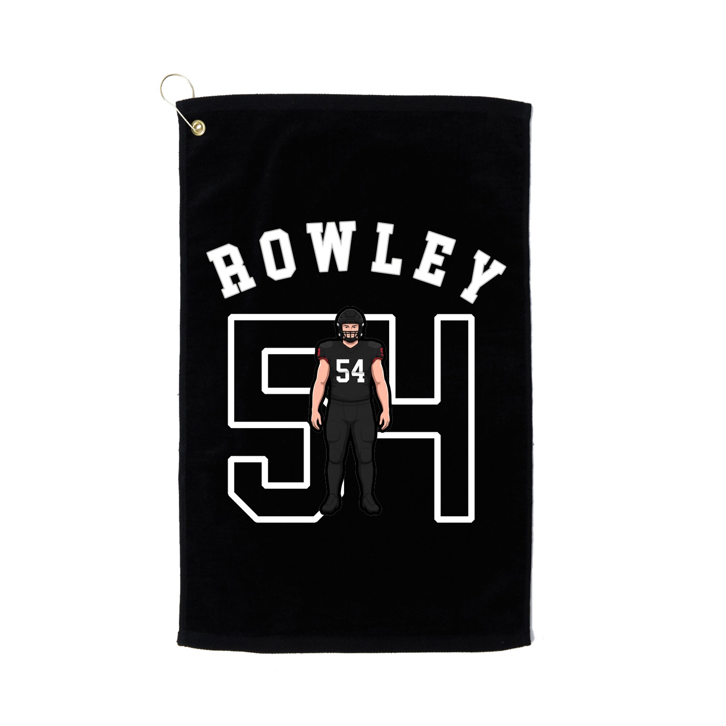Golf Towel — Shirsey Arch in Black